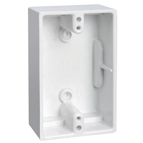 8ins 4ins surface switch electrical box|shallow switch outlet box.